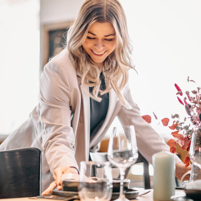 destination wedding planner styling refined alpine wedding table