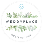 Weddyplace listed wedding planner badge"